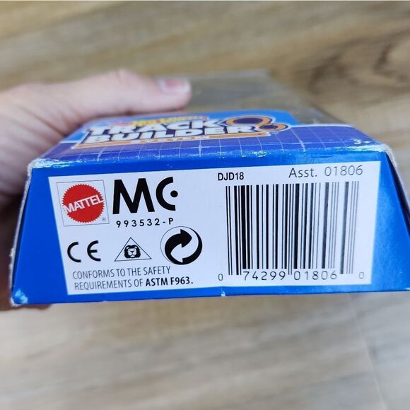 💜NIB Mattel 2016 Hot Wheels Track Builder System Set of 5 Die-Cast Cars - Picture 5 of 5